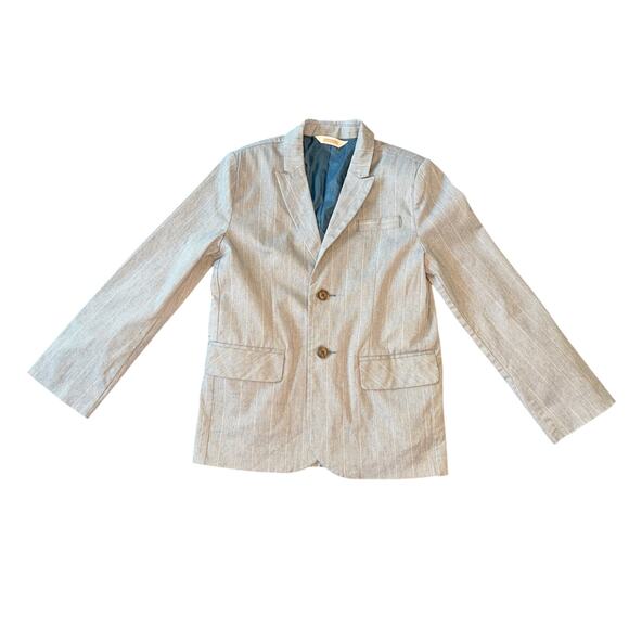 Cat & Jack Other - Boys Blue Pinstripe Suit Jacket Blazer by Cat & Jack Size 7 Dressy Casual